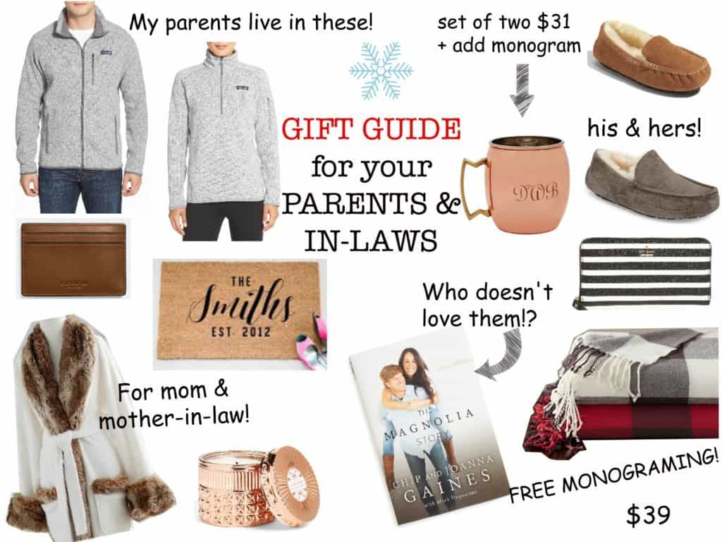 Gift Guide: Parents & In-Laws — bows & sequins